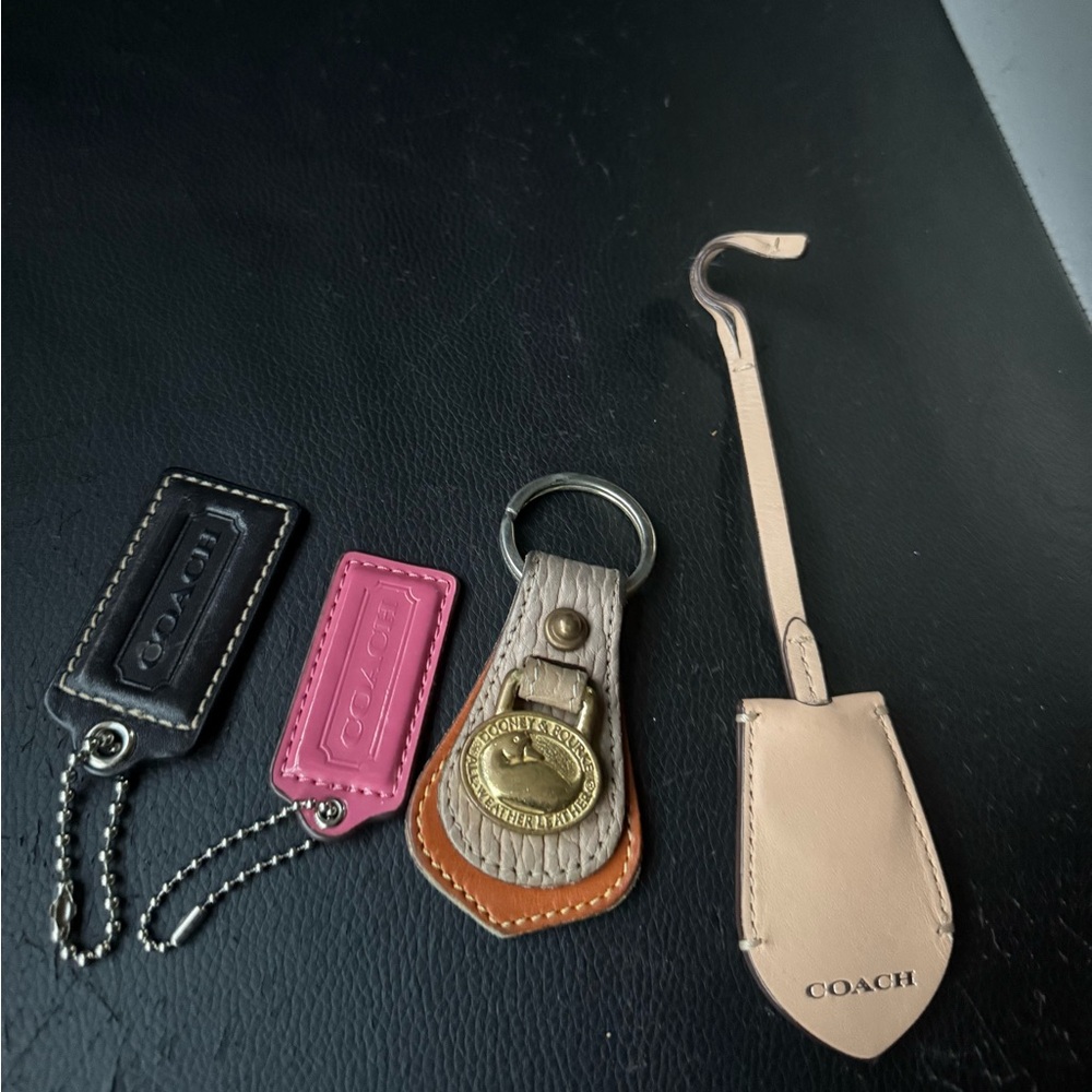 Coach& Dooney Vintage bag charms